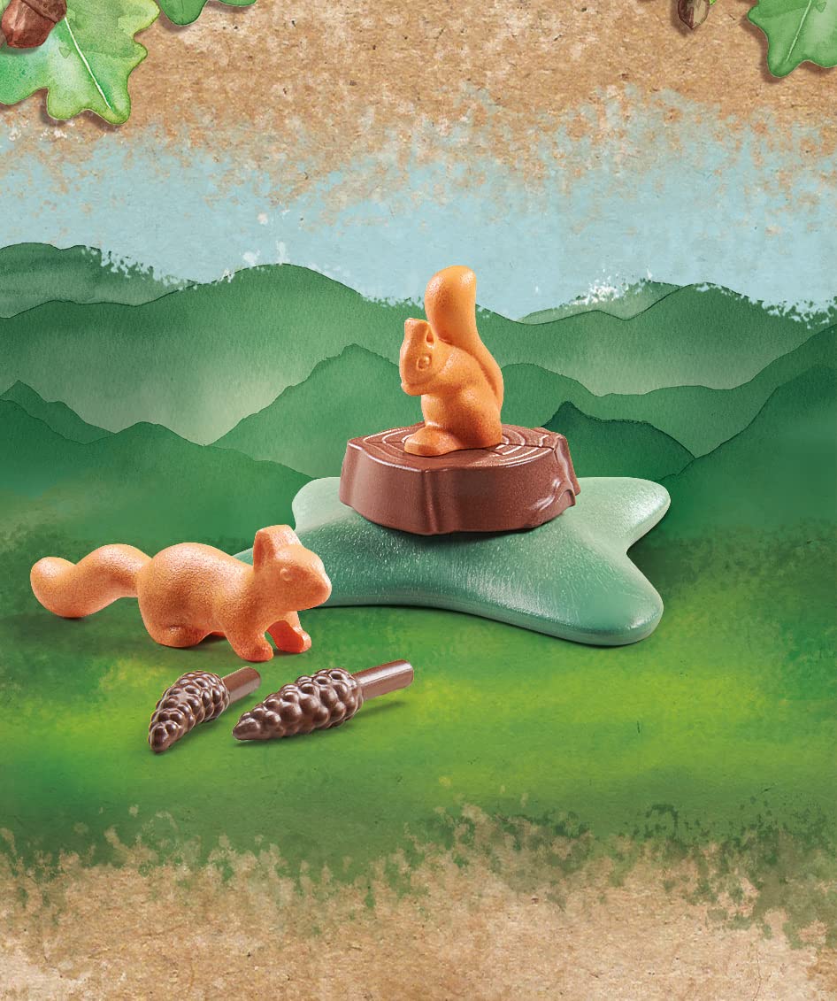 Playmobil Wiltopia Wonderful Planet Squirrels Playset