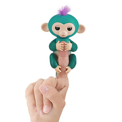 Fingerlings Interactive Glitter Monkey - Quincy - By WowWee