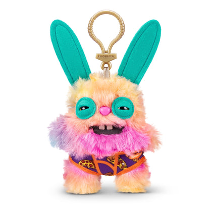 Fuggler Plush Clip-On Keyring - Rabid Rabbit