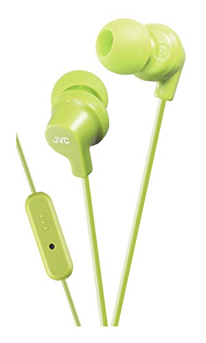 JVC in-Ear Headphones with Microphone (Green) (JVCHAFR15G)