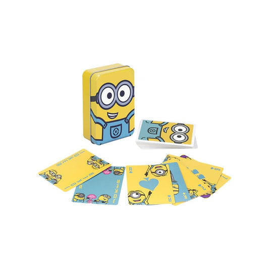 Paladone Minions Illustrated Playing Cards - Despicable Me Classic Card Game in Collectible Tin