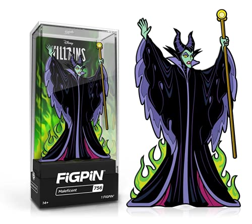 FiGPiN Disney Villains Maleficent Collectible Pin