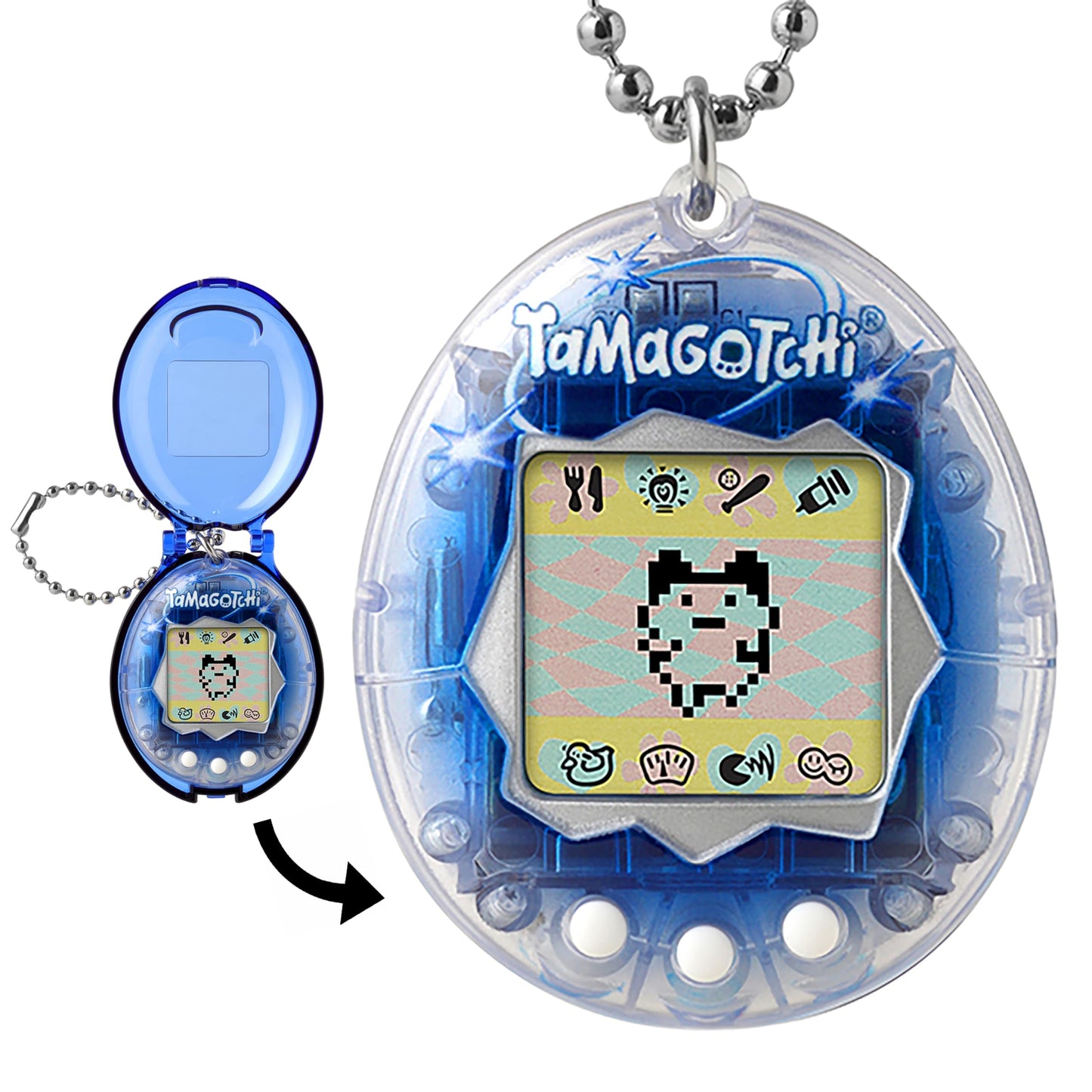 Tamagotchi Original - Celebration Y3K with Translucent Cover Case