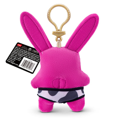 Fuggler Plush Clip-On Keyring - Rabid Rabbit