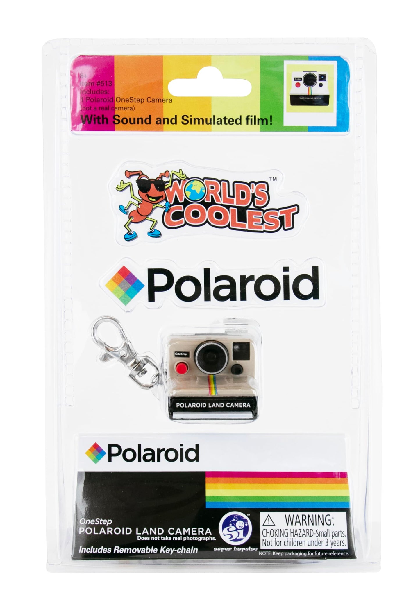 World's Coolest Polaroid Retro Miniature Polaroid Camera