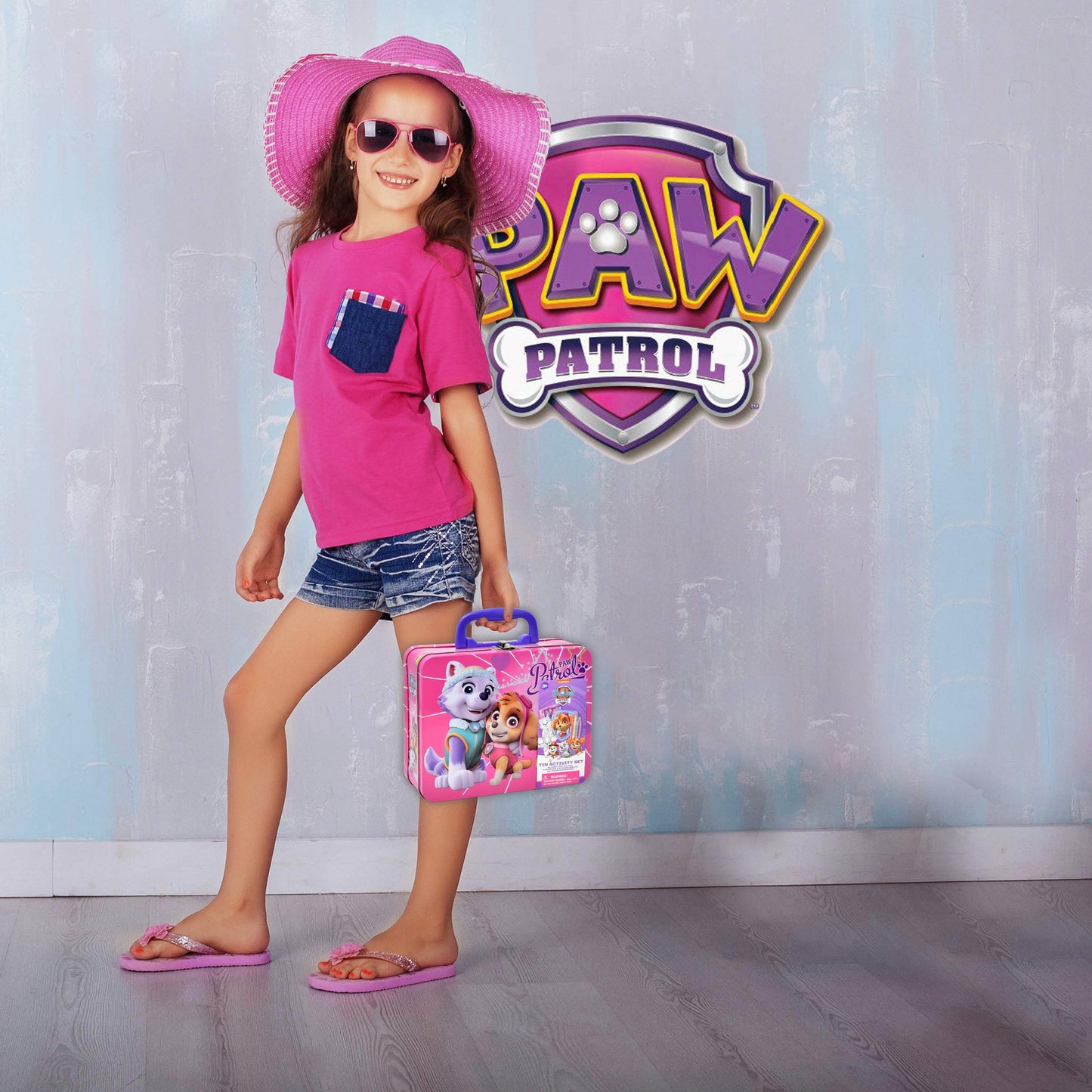 Paw Patrol Coloring and Activity Tin Box