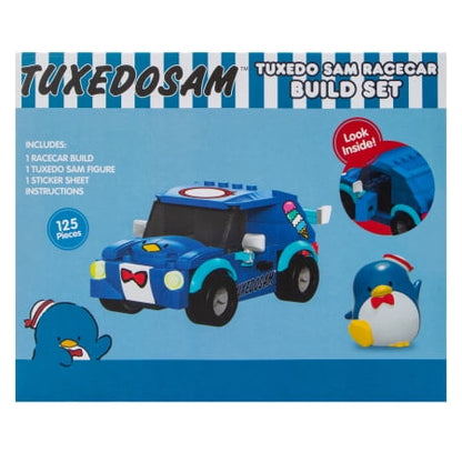 Sanrio Hello Kitty Tuxedo Sam Racecar Build Set & Figure - 125 pieces