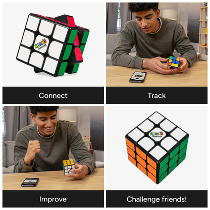 Rubiks Cube ConnectedX, Bluetooth Enabled 3x3 Classic Cube