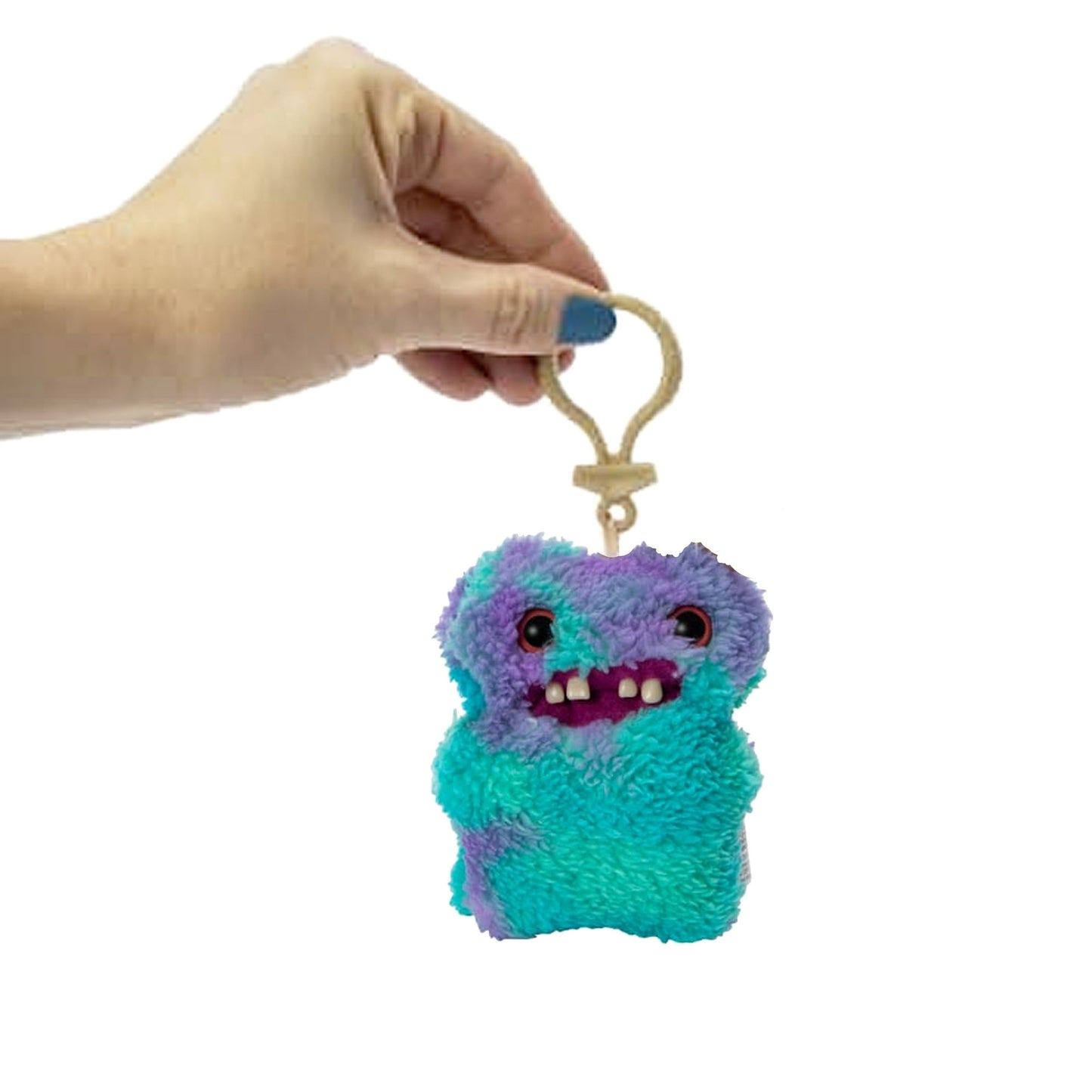 Fuggler Plush Clip-On Keyring - Gaptooth McGoo, Purple