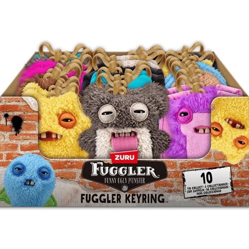 Fuggler Plush Clip-On Keyring - Sir Nobbynuts