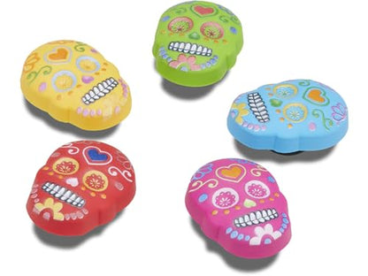 Crocs Jibbitz Holiday Packs Shoe Charms, Dia De Los Muertos 5-Pack, One Size