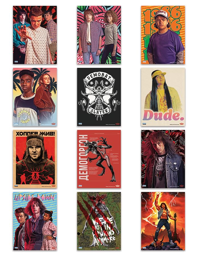 Netflix Stranger Things: Season 4 Poster Book