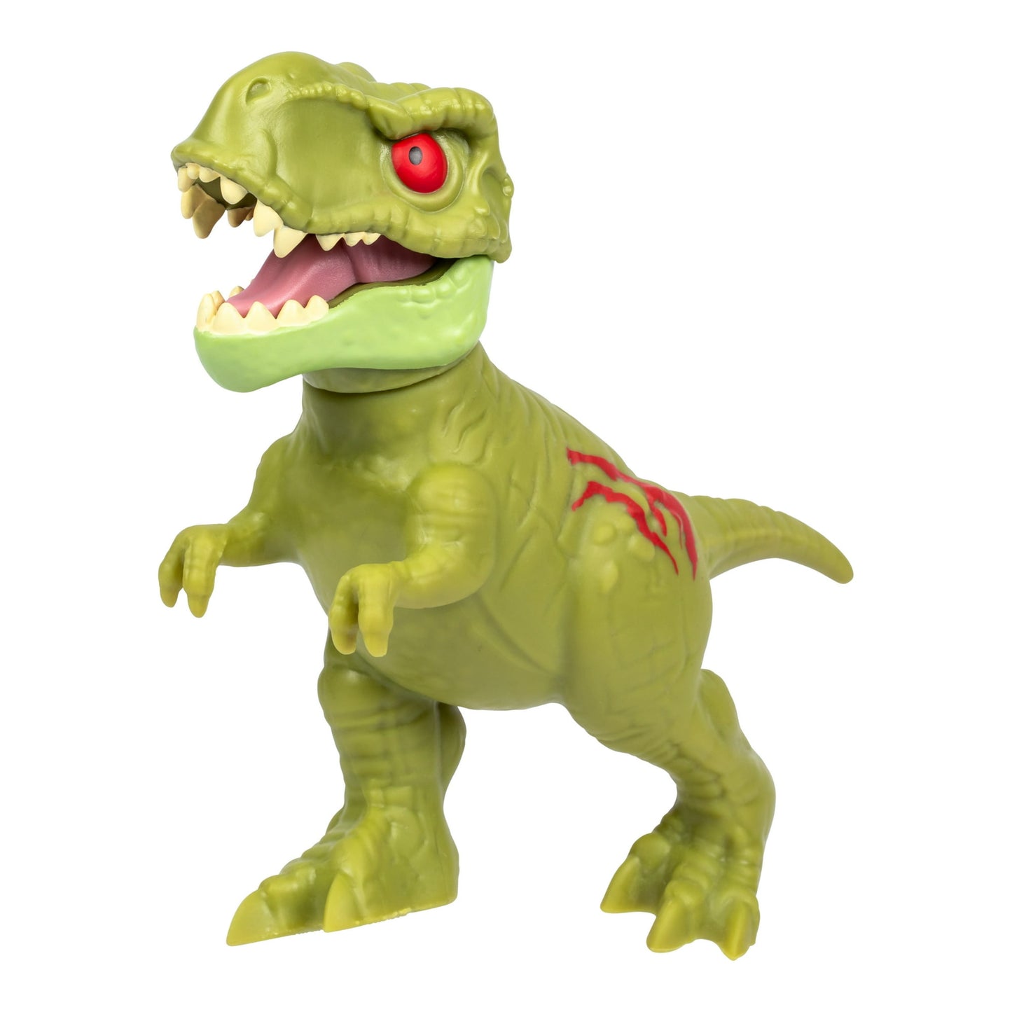 Heroes of Goo Jit Zu Jurassic World Rebirth Dino Rampage Tyrannosaurus Rex, Super Squishy and Stretchy