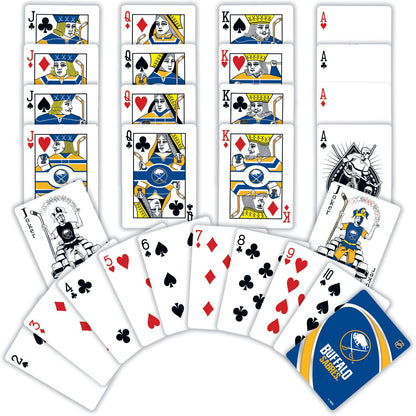 MasterPieces NHL Buffalo Sabres Playing Cards - 54 Card Deck