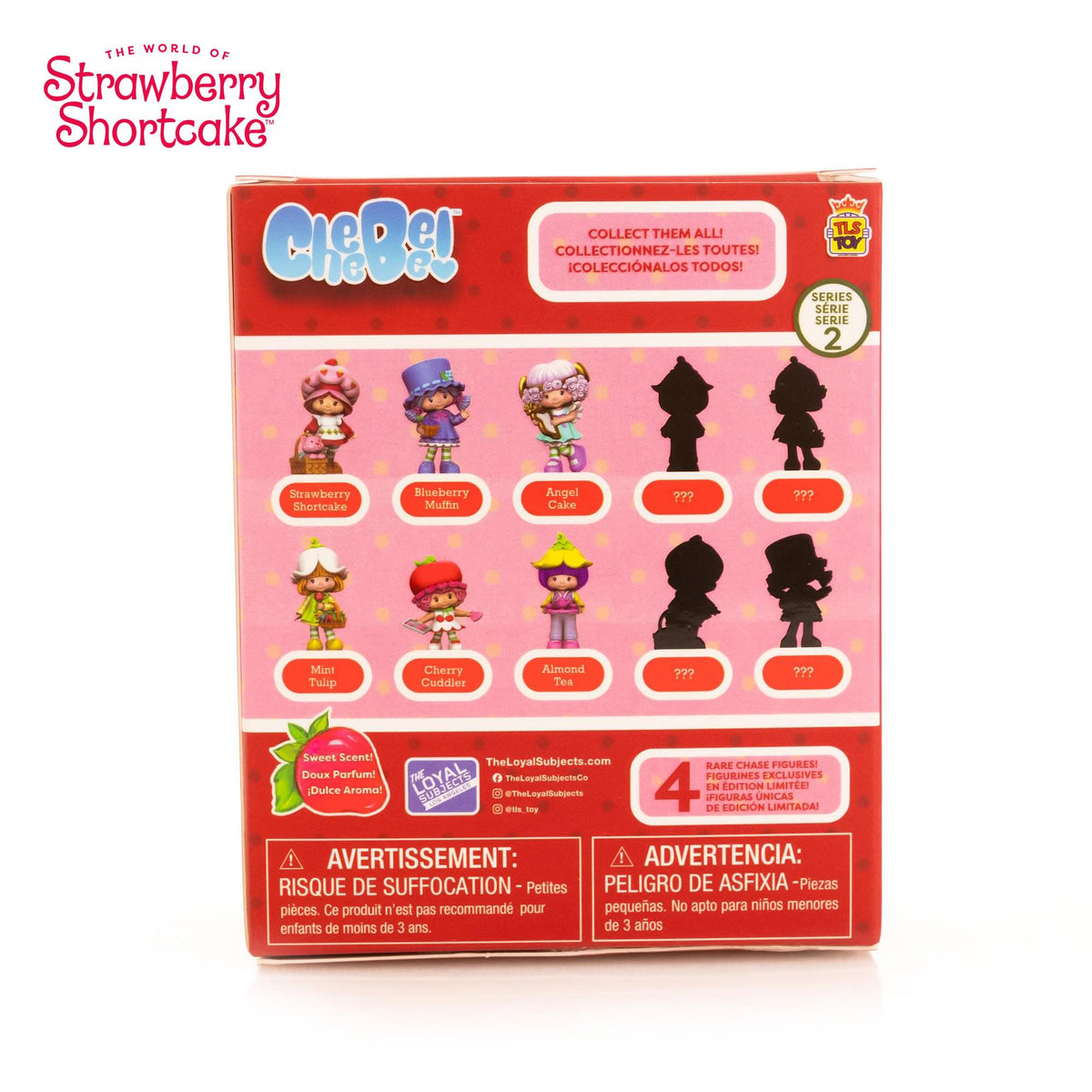 The World of Strawberry Shortcake Almond Tea 2.5-inch CheeBee Figure