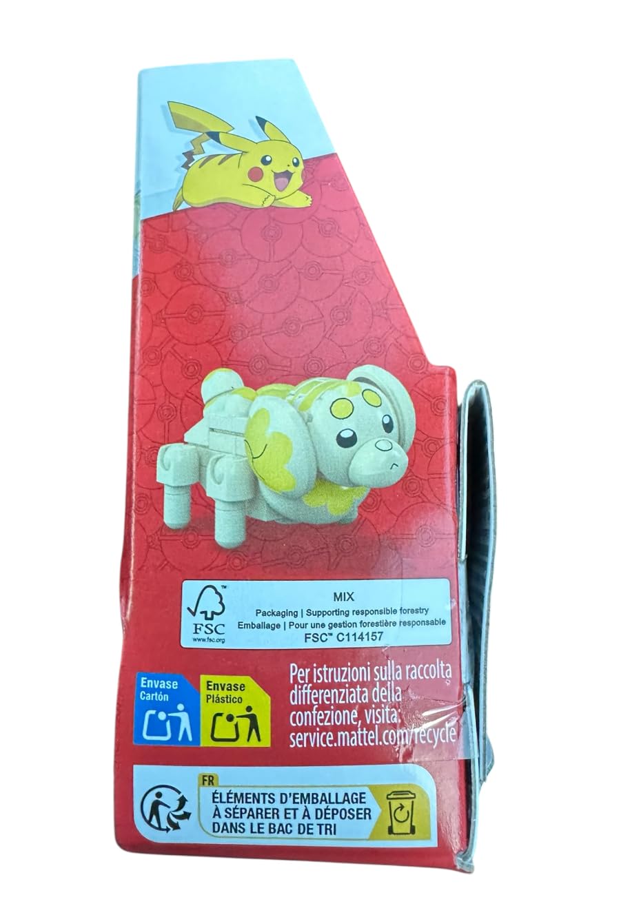 MEGA Pokémon Juguete de Construcción Pokébola Coleccionable Fidough