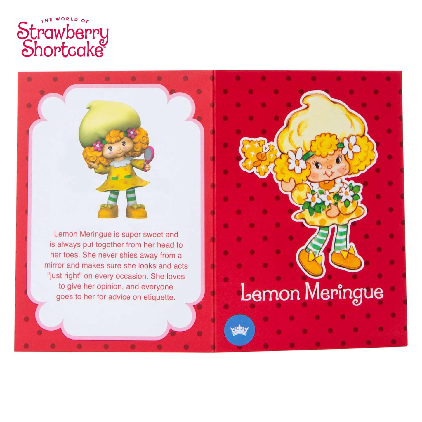 The World of Strawberry Shortcake 2.5" Mini Figure - LEMON MERINGUE