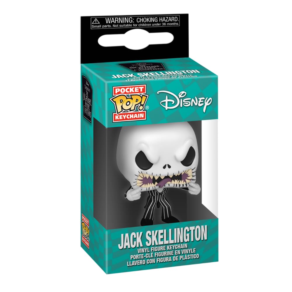 Funko POP! Keychain: Nightmare Before Christmas - Jack (Scary Face)