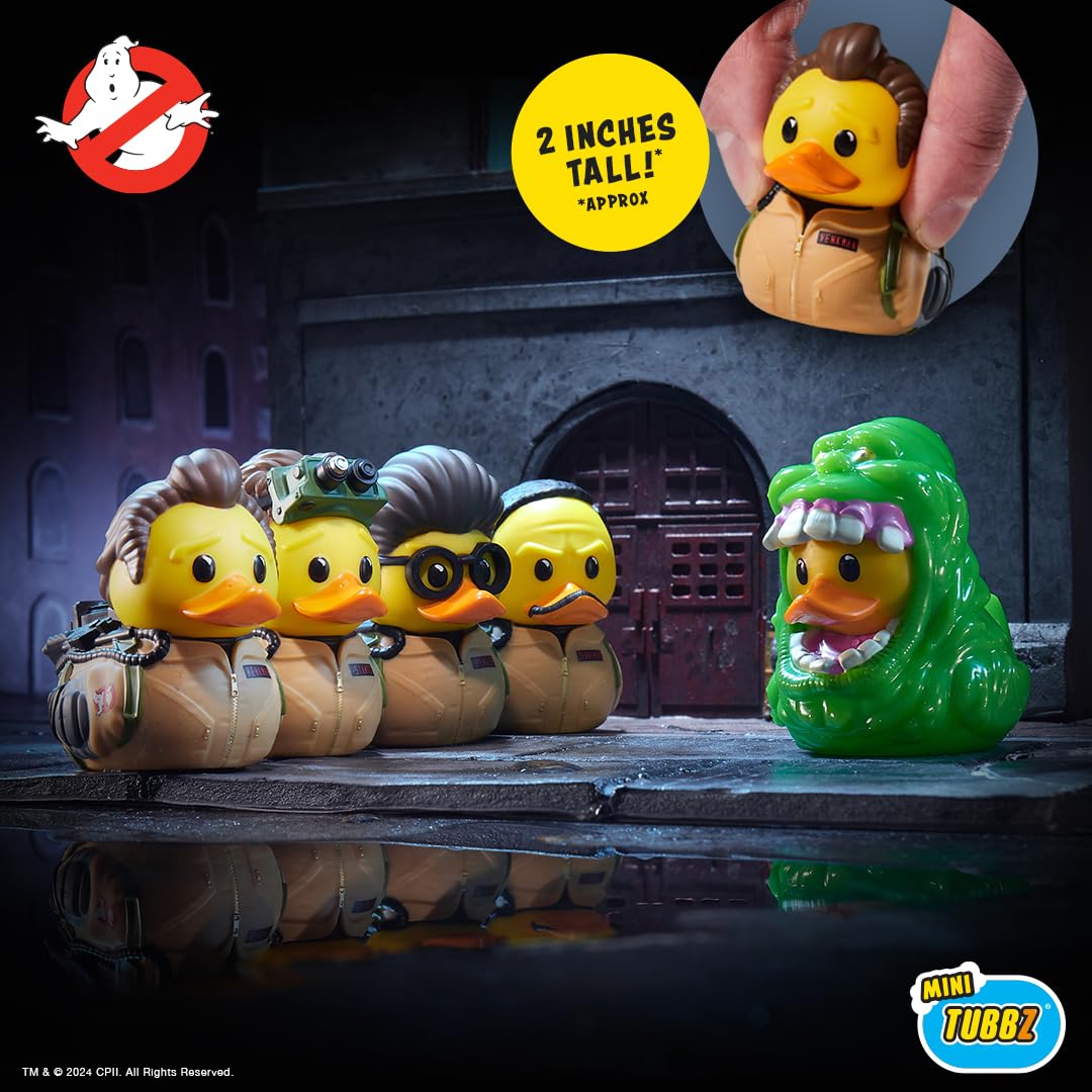 TUBBZ Ghostbusters Movie Slimer 2-Inch Collectible Mini Rubber Duck