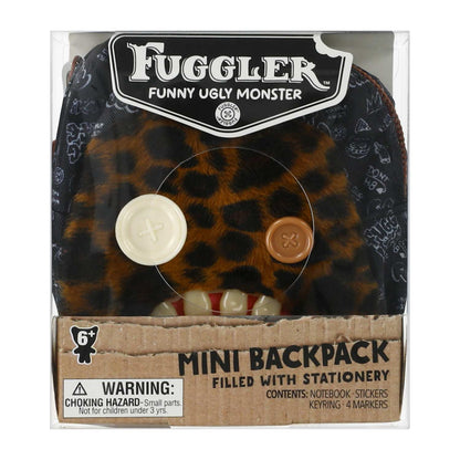 Fuggler Cheetah Mini Backpack [Notebook, Stickers, Keyring & Markers]