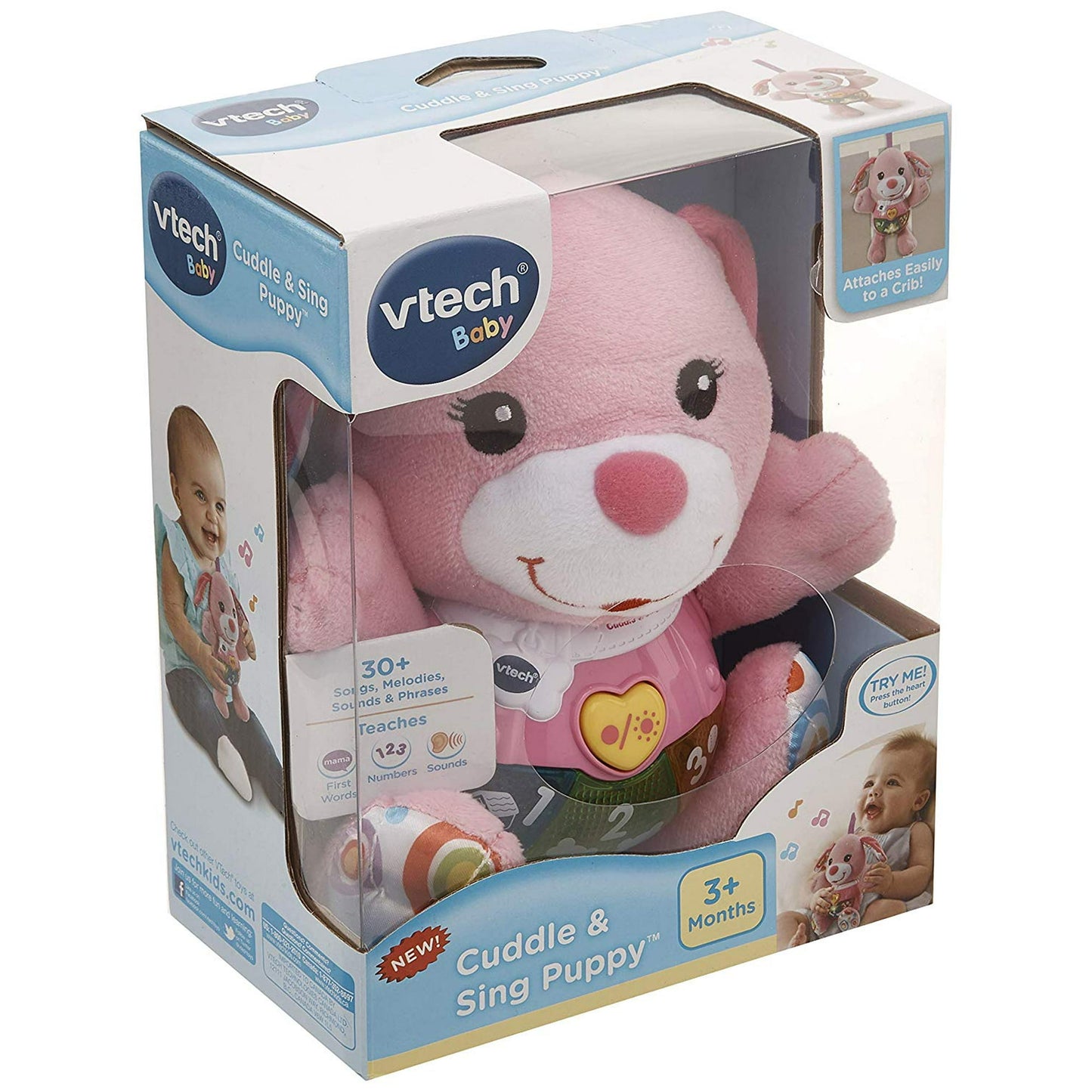 Vtech Cuddle & Sing Puppy (Pink)