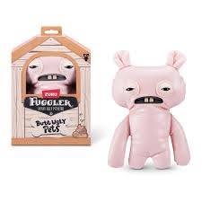 ZURU Fuggler Butt Ugly Pets 9-inch Uncladimir Tootin Hairless Rat Plush Toy