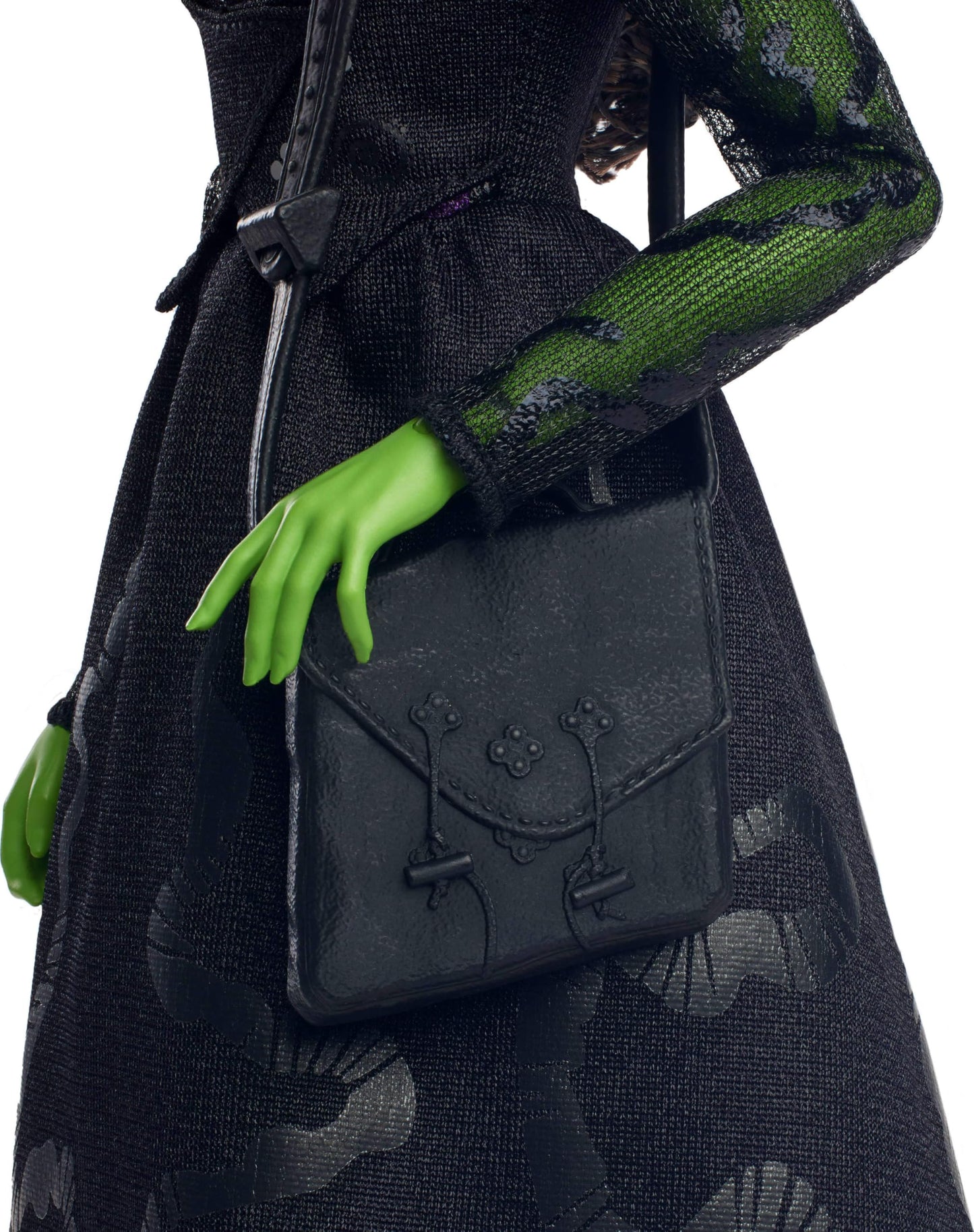 Mattel Universal Wicked Elphaba Fashion Doll & Accessories with Ballroom Look