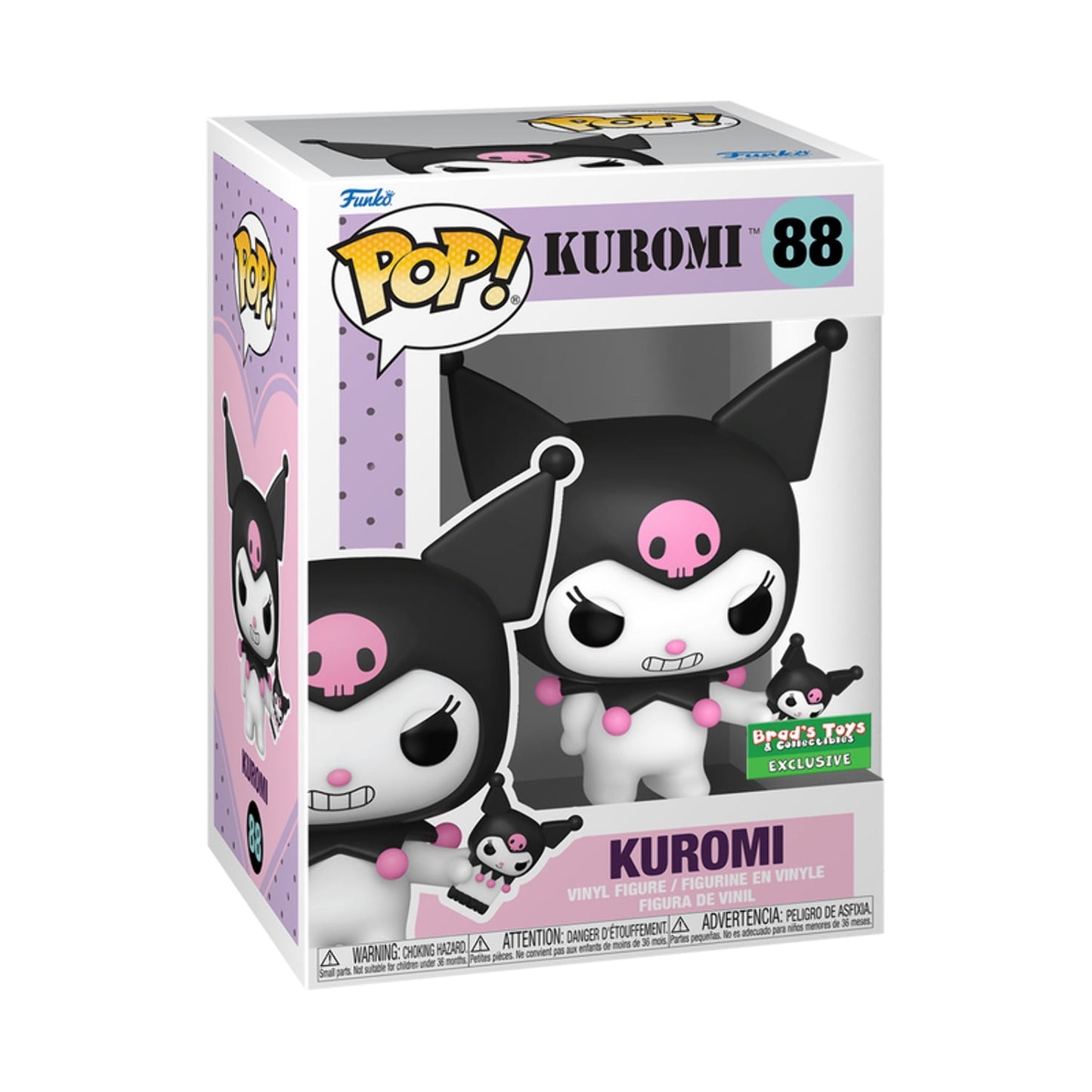 Funko Pop! Sanrio Hello Kitty Kuromi Vinyl Figure Exclusive