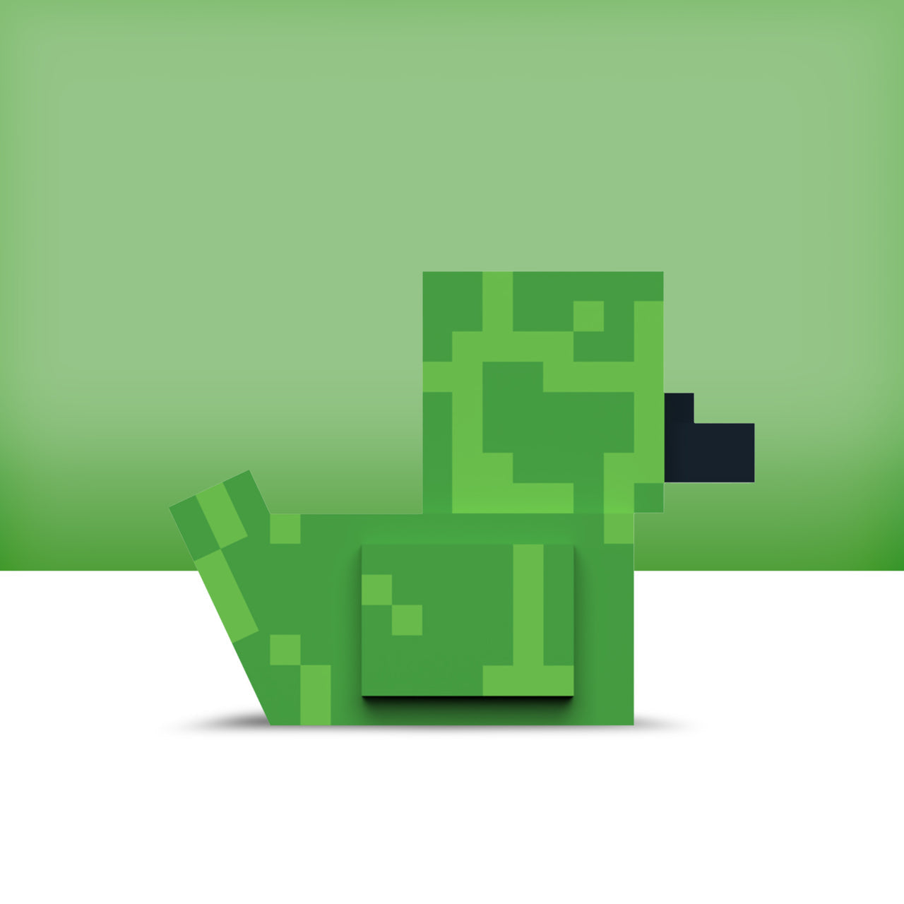 TUBBZ Collectable Duck Mini 2-inch Minecraft Creeper