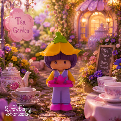 The World of Strawberry Shortcake Almond Tea 2.5-inch CheeBee Figure