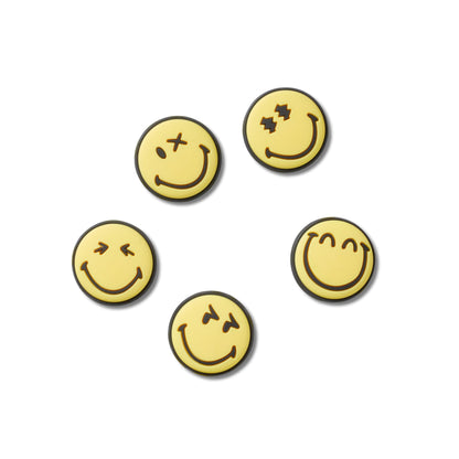 Crocs Jibbitz Smiley World 5-pack Shoe Charms | Jibbitz for Crocs
