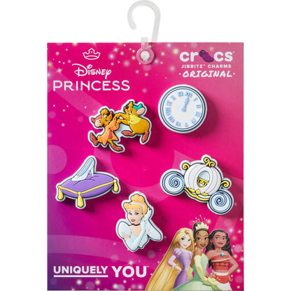 Crocs Jibbitz Disney Princess Cinderella 5-Pack Shoe Charms | Jibbitz for Crocs