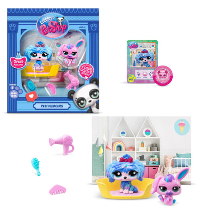 Littlest Pet Shop 2-Pack Series 1 Petfluencers (One Random Assortment)