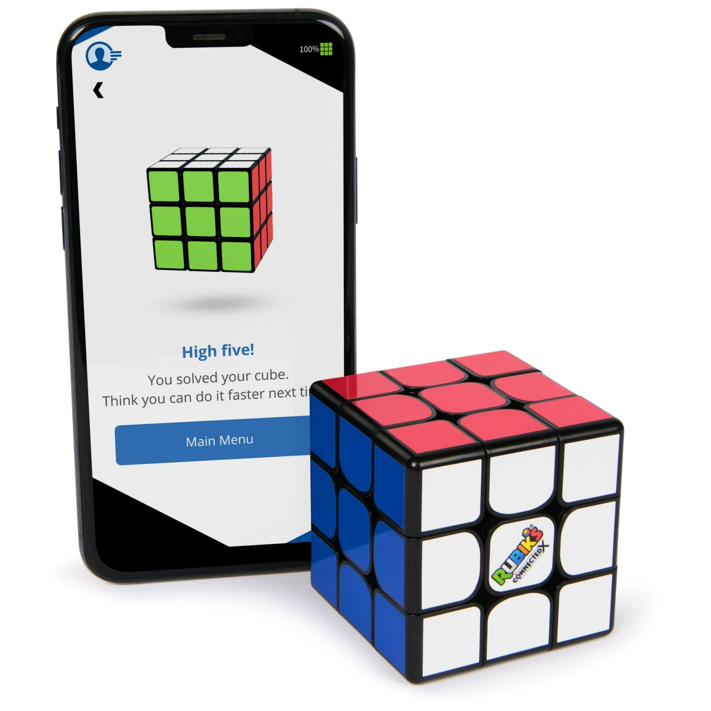 Rubiks Cube ConnectedX, Bluetooth Enabled 3x3 Classic Cube