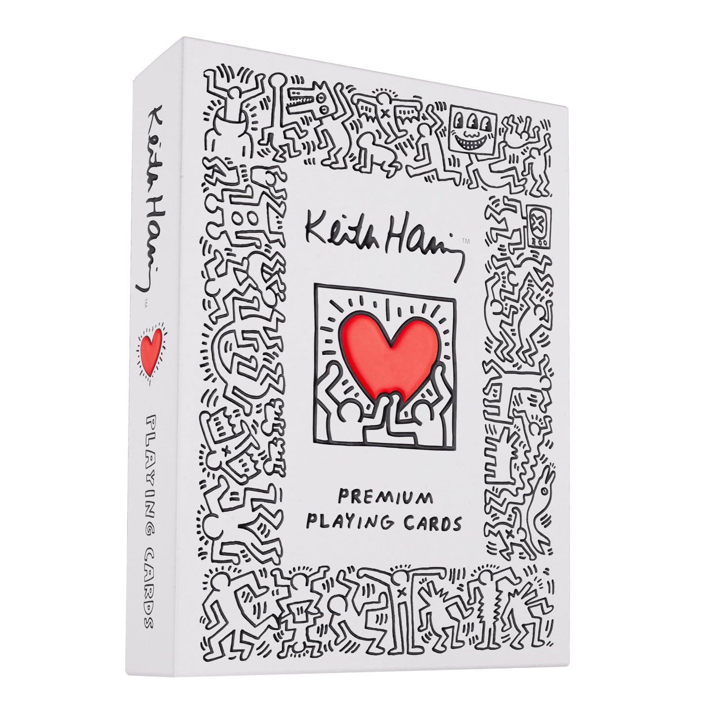 theory11 Keith Haring Premium Playing Cards, Poker Size Standard Index