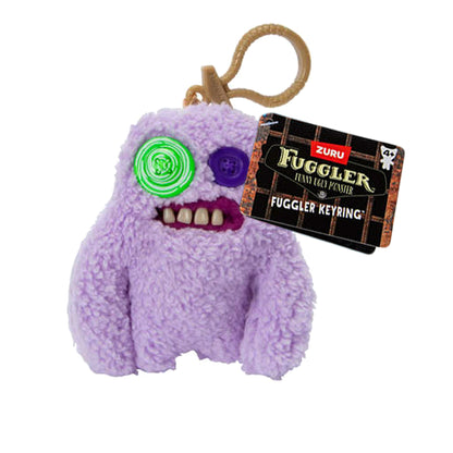 Fuggler Plush Clip-On Keyring - Sasquoosh, Purple