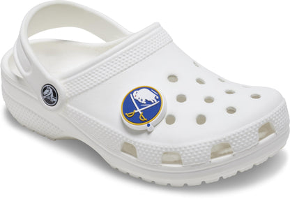 Crocs Jibbitz NHL Hockey Team Buffalo Sabres Shoe Singles | Jibbitz for Crocs