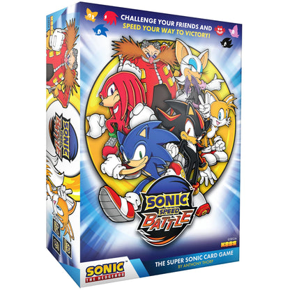 Sonic Speed Battle - The Super Sonic Card Game, 1 Deck-3 Games, 2-4 Players