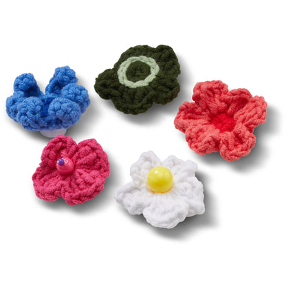 Crocs Jibbitz 5-Pack Crochet Flowers Shoe Charms | Jibbitz for Crocs