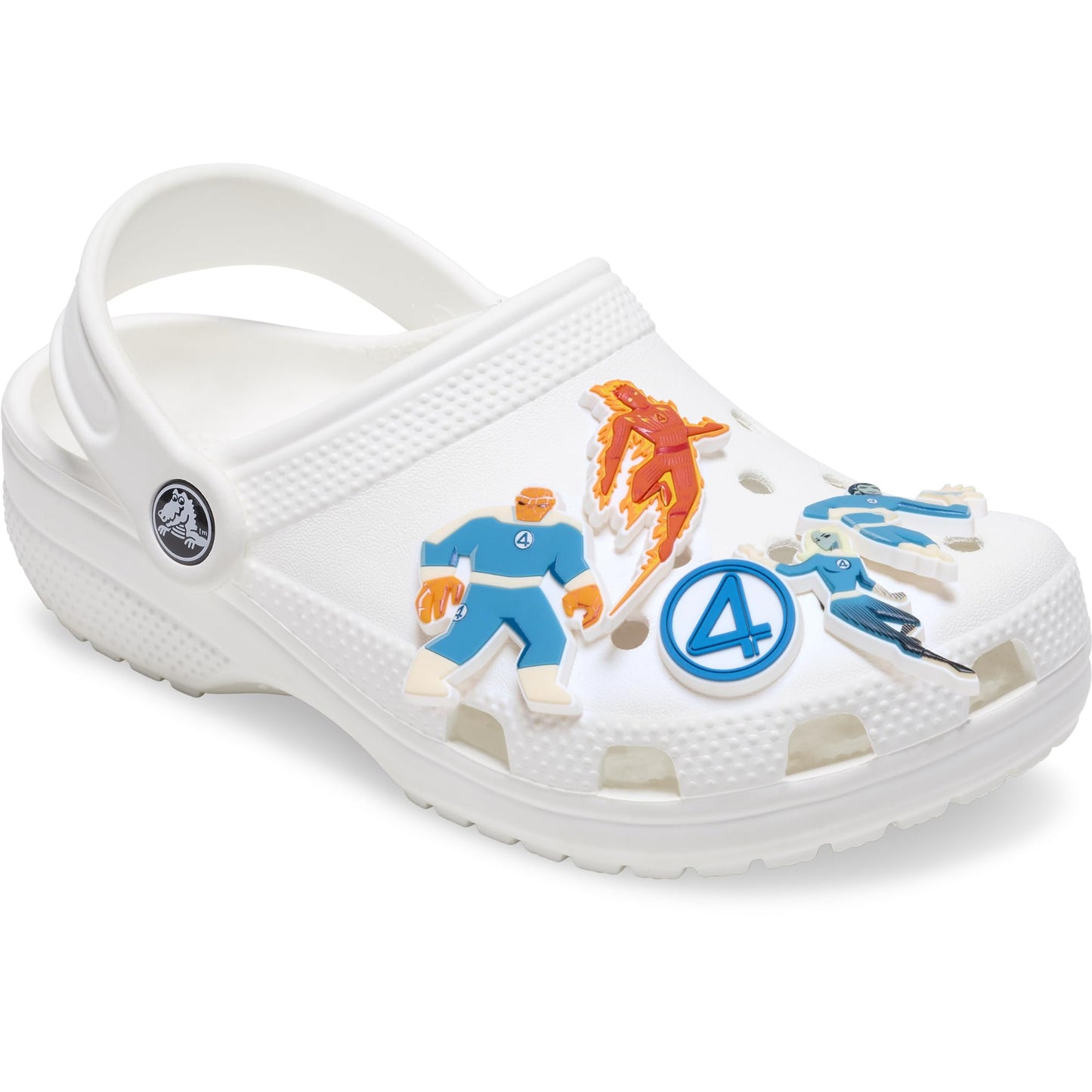 Crocs Jibbitz 5-Pack Superhero Fantastic 4 Shoe Charms | Jibbitz for Crocs