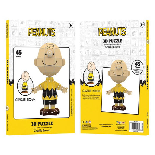 Peanuts 3D Charlie Brown Puzzle