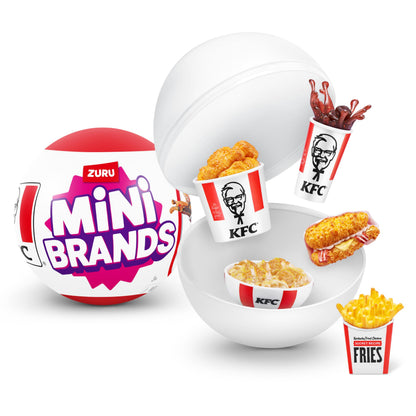 Mini Brands KFC® Series 1 Mystery Capsule by ZURU Real Miniature KFC® Brand Collectible Toy