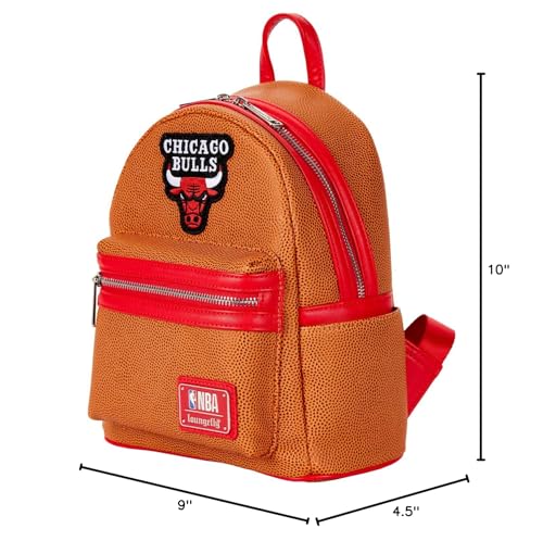 Loungefly NBA: Chicago Bulls Basketball Mini-Backpack