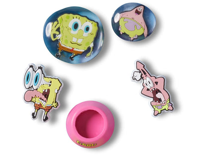 Crocs Jibbitz SpongeBob Squarepants Bubble 5 Pack Shoe Charms | Jibbitz for Crocs