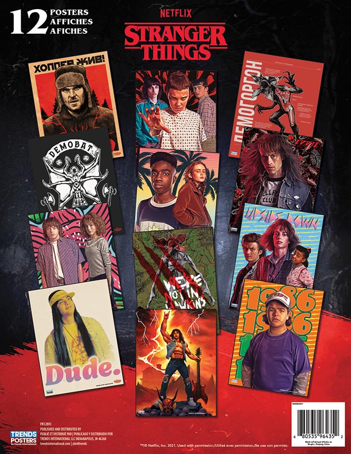 Netflix Stranger Things: Season 4 Poster Book