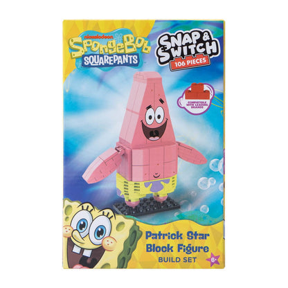 Well Played Toys SpongeBob SquarePants Snap & Switch Patrick Build Set