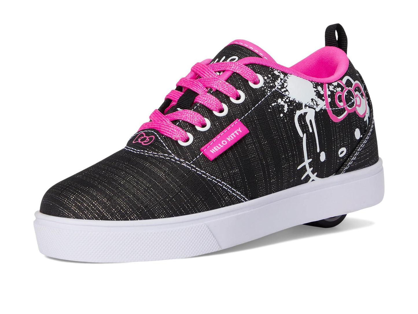 Heelys Pro 20 Hello Kitty Black/Pink, Big Kid Size 6 Medium