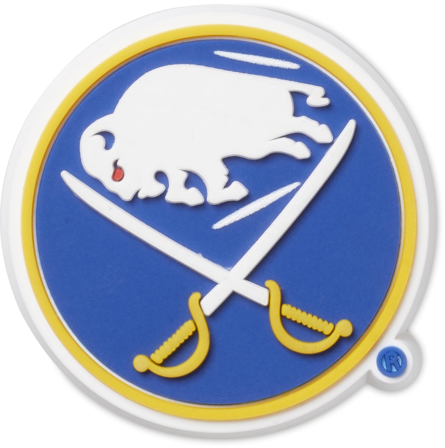 Crocs Jibbitz NHL Hockey Team Buffalo Sabres Shoe Singles | Jibbitz for Crocs