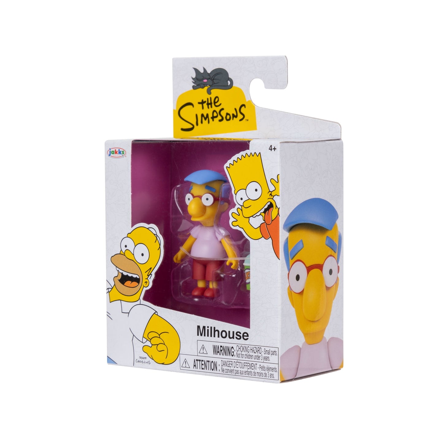 The Simpsons 2.5-inch Scaled Collectible Millhouse with Squishee Drink Action Figure