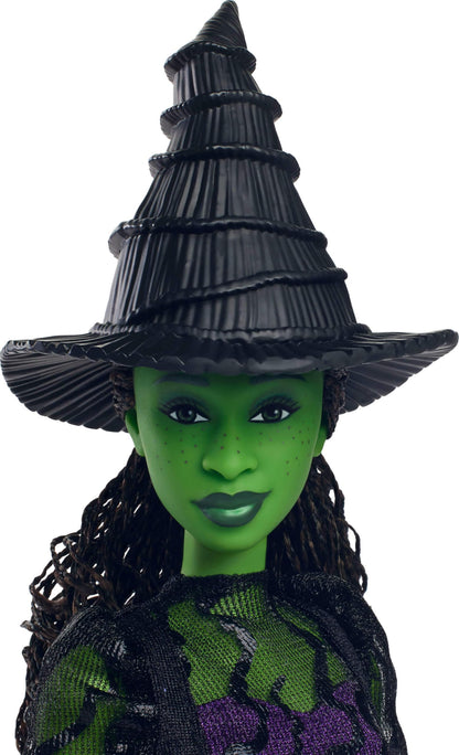 Mattel Universal Wicked Elphaba Fashion Doll & Accessories with Ballroom Look